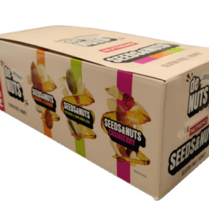Denuts Seeds & Nuts Bar, Pistachio & Sunflower Seed - 42 x 35g