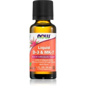 Liquid D-3 & MK-7, Mint - 30 ml.