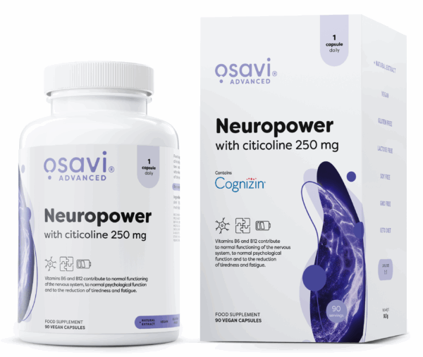 Neuropower with Citicoline, 250mg - 90 vegan caps