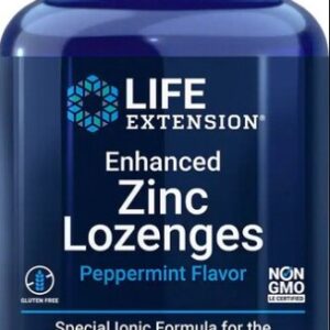 Enhanced Zinc Lozenges, Peppermint - 30 vegetarian lozenges