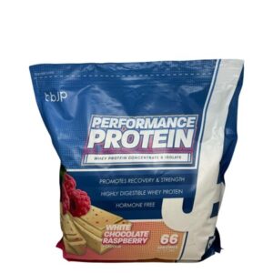 Performance Protein, White Chocolate Raspberry (EAN 749565849302) - 2000g