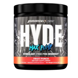 Hyde Max Pump, Fruit Punch - 281g