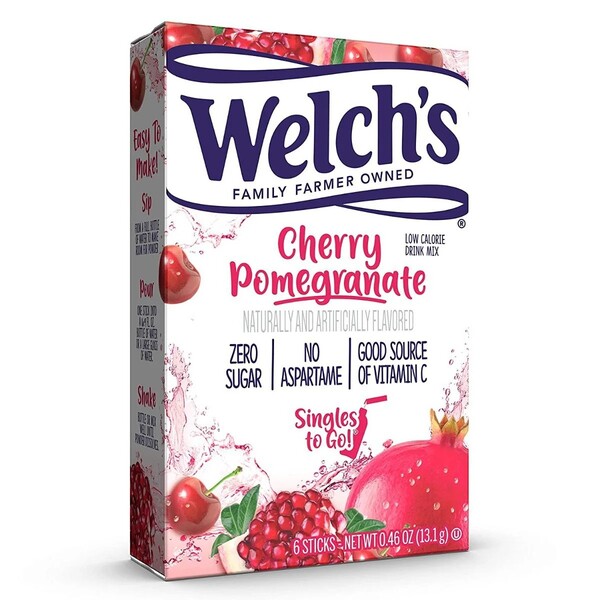 Singles to Go, Cherry Pomegranate - 6 sticks
