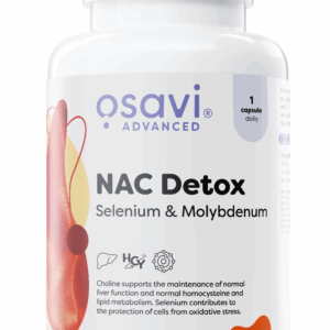 NAC Detox, Selenium & Molybdenum - 60 vegan caps
