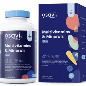 Multivitamins & Minerals Man - 180 vegan caps