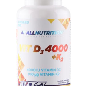 Vit D3 4000 + K2 - 60 softgels
