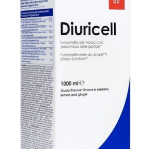 Diuricell, Lemon Ginger - 1000 ml.