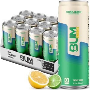 Bum Energy, Citrus Burst - 12 x 355 ml.