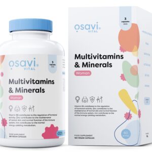 Multivitamins & Minerals Woman - 180 vegan caps