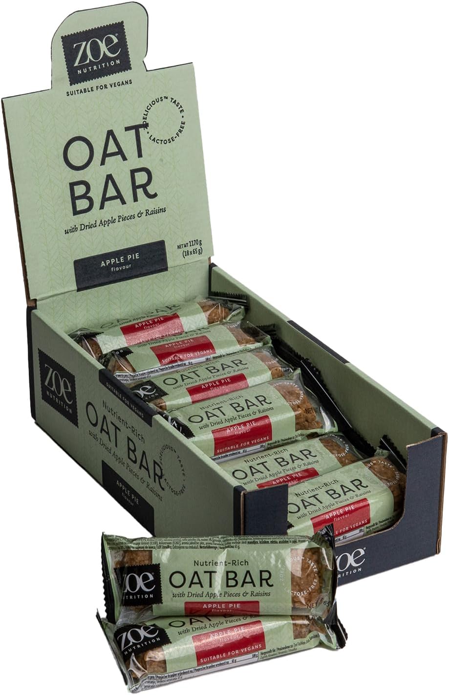 Oat Bar, Apple Pie (EAN 3856026710983) - 18 x 65g 