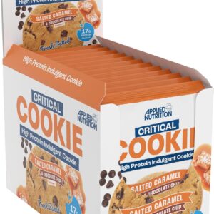 Critical Cookie, Salted Caramel & Chocolate Chip - 12 x 73g