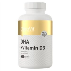 DHA + Vitamin D3 - 60 caps