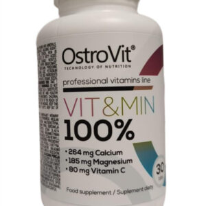 Vit&Min 100% - 30 tablets