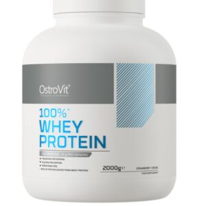 100% Whey Protein, Strawberry Cream - 2000g