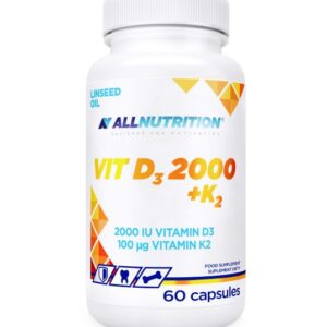 Vit D3 2000 + K2 - 60 caps