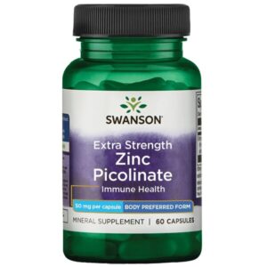 Zinc Picolinate Body Preferred Form, 50mg Extra Strength - 60 caps
