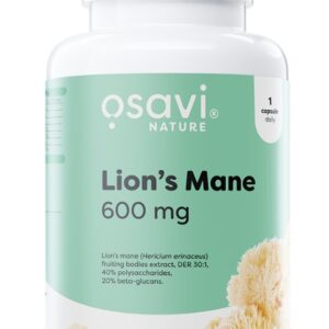 Lion's Mane, 600mg - 60 vegan caps