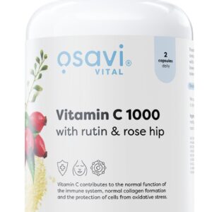Vitamin C1000 with Rutin & Rose Hip - 180 vegan caps