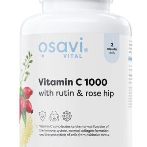 Vitamin C1000 with Rutin & Rose Hip - 120 vegan caps