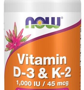 Vitamin D-3 & K-2 - 120 caps