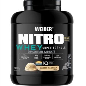 Nitro Whey Super Formula, Vanilla Ice Cream - 908g