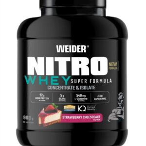 Nitro Whey Super Formula, Strawberry Cheesecake - 908g