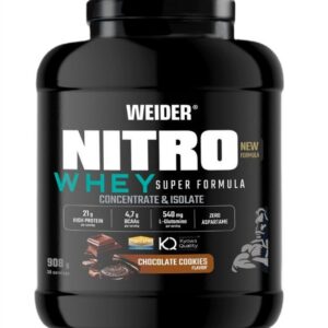 Nitro Whey Super Formula, Chocolate Cookies - 908g