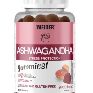 Ashwagandha Gummies, Sweet Orange - 40 gummies