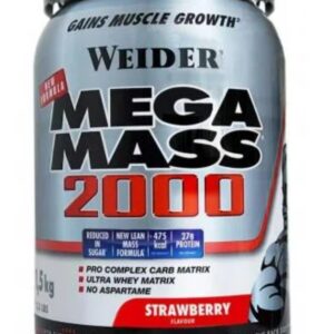 Mega Mass 2000, Strawberry - 1500g