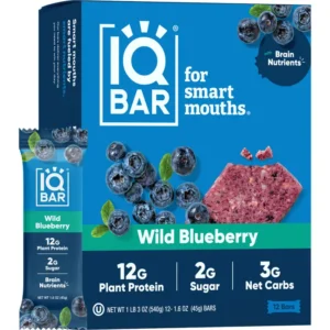 Wild Blueberry | Brain + Body Keto Protein Bars