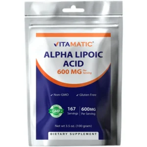 Alpha Lipoic Acid (Ala) 600mg, 167 Servings