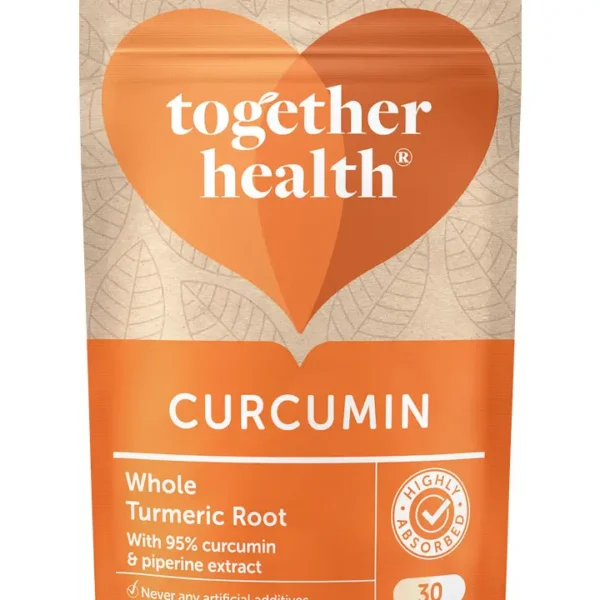 Vegan Curcumin - Turmeric Supplement, 30 Caps
