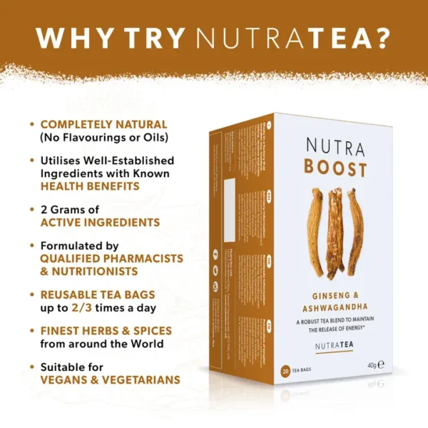 Nutra Boost Herbal Tea, 20 bags - Image 5