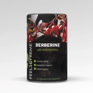 Berberine & Resveratrol Supplement, 60 caps