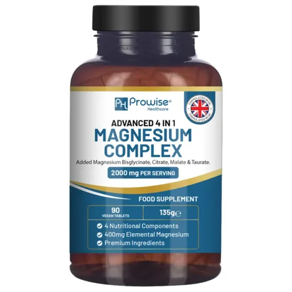 Magnesium Glycinate Complex, 90 Vegan Tablets