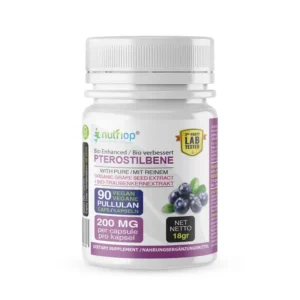 Pterostilbene Extreme with 100% Pure Organic Grape, 90 Vegan Caps