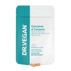 Curcumin & Turmeric | 200mg & 3300mg | 30 Capsules