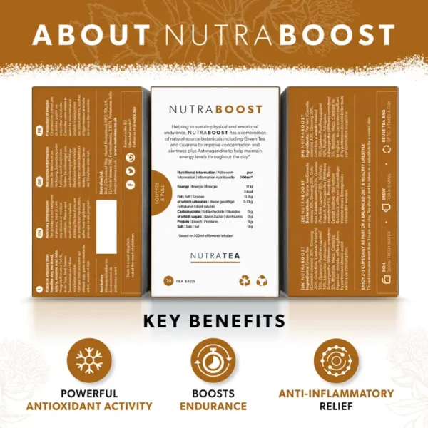 Nutra Boost Herbal Tea, 20 bags - Image 3
