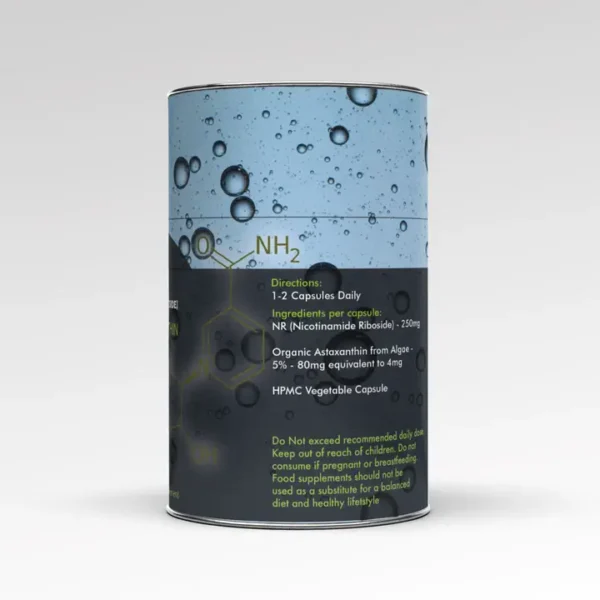 Nad+ Booster | Nicotinamide Riboside with Astaxanthin, 60 caps - Image 3