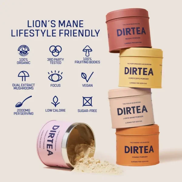 Lion's Mane - Focus Mushroom Powder, 30 servings - Image 3