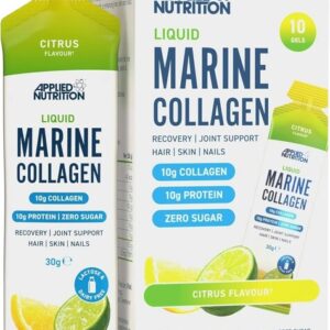 Liquid Marine Collagen, Citrus - 10 x 30g