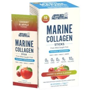 Marine Collagen Sticks, Cherry & Apple - 10 x 12g