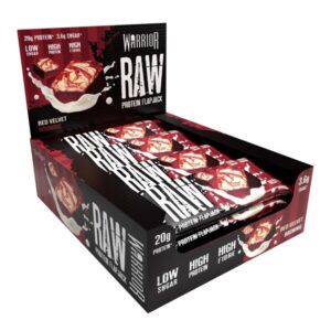 Raw Protein Flapjack, Red Velvet Brownie - 12 bars