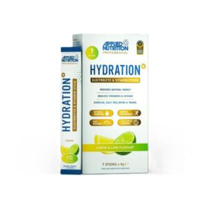 Hydration + Electrolyte & Vitamin Poweder Stick Packs, Lemon & Lime - 7 x 8g