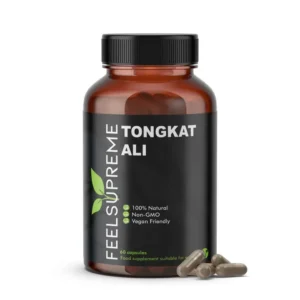 Feel Supreme Tongkat Ali | Natural Testosterone Booster Supplement, 60 caps