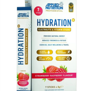 Hydration + Electrolyte & Vitamin Powder Stick Packs, Strawberry Raspberry - 7 x 8g