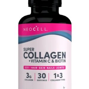 Super Collagen Vitamin C Biotin 90 Tablets – Legendary Series Supplement