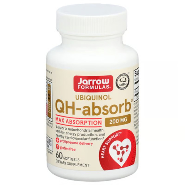 Ubiquinol QH-absorb, 200mg – 60 softgels