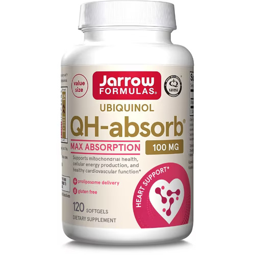 Ubiquinol QH-absorb, 100mg – 120 softgels