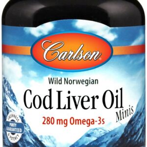 Cod Liver Oil Minis, 280mg - 250 mini softgels